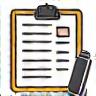 Icon: Document with pen