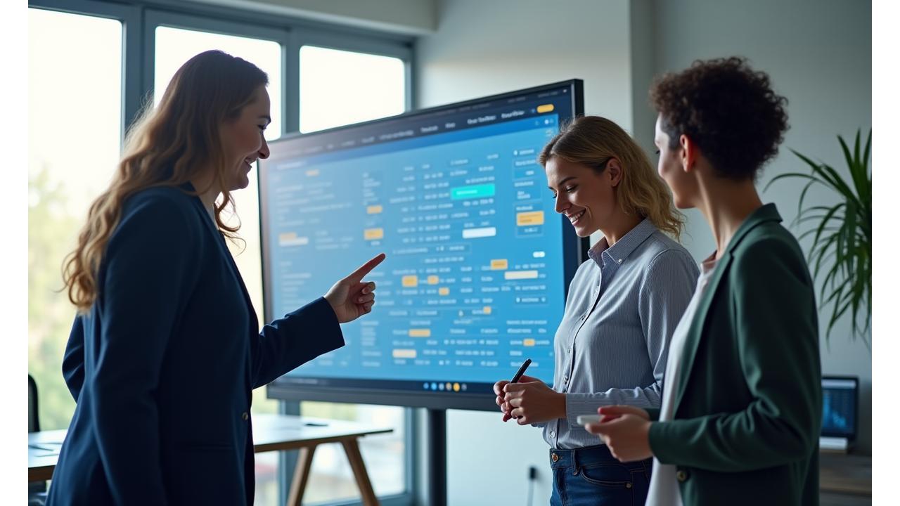 Team of financial experts collaborating in a modern, light-filled office, symbolizing Firvion's founding and expertise.
